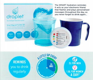 Droplet Hydration Reminder - Tabtime Limited