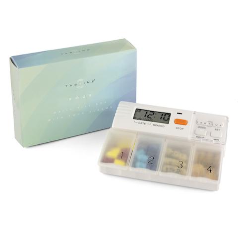 Tabtime Operating Instructions TabTime 4 - Pill box with an alarm with large compartments – Tabtime ...